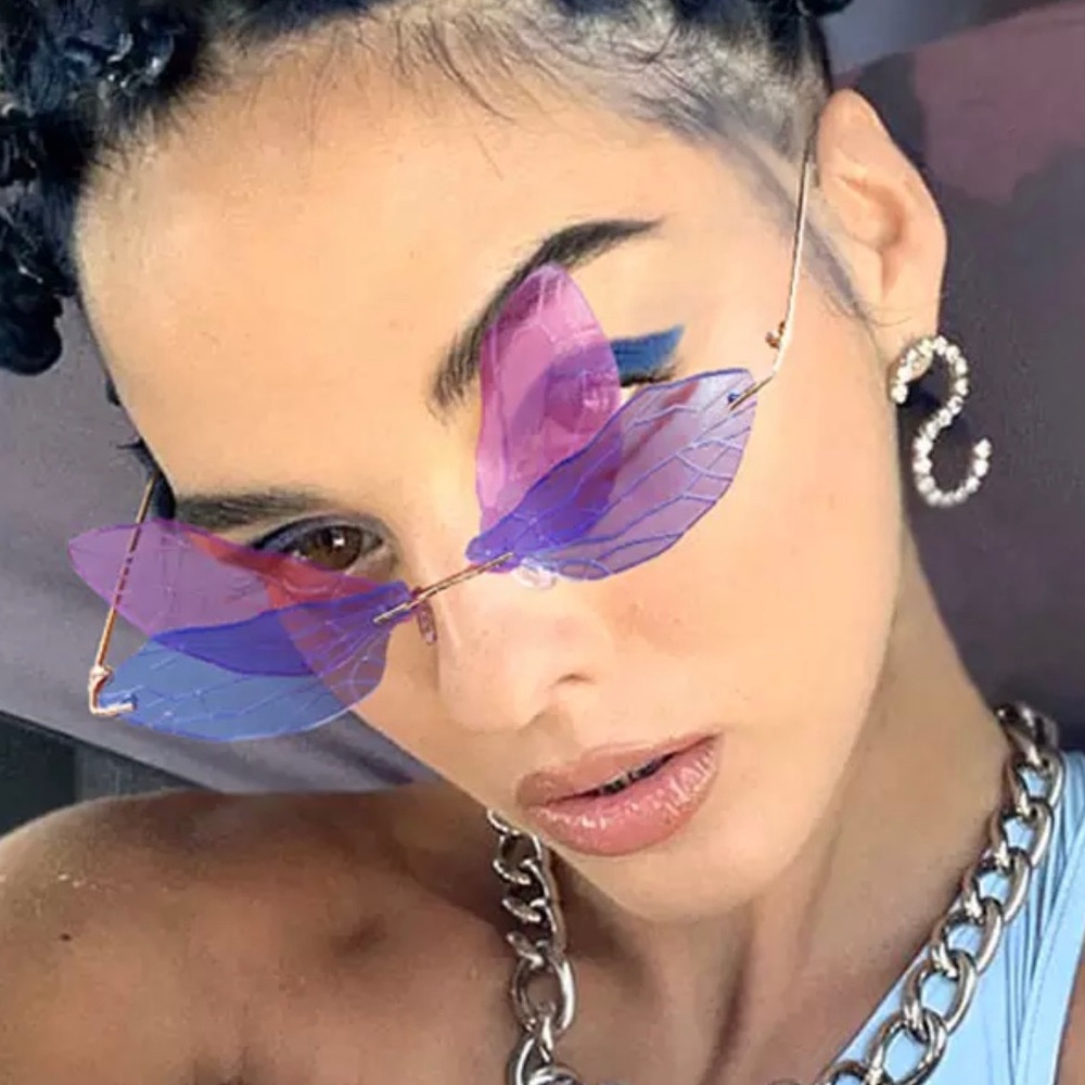 New Butterfly Sunglasses ✨🦋✨ - Picture 4 of 5